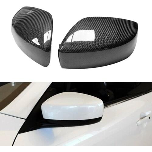 Carbon Fiber Car Rear View Mirror Housing Cover-Side Mirror Cover for Infiniti G Series G35 G25 G37 Q40 Q60 2009-2015