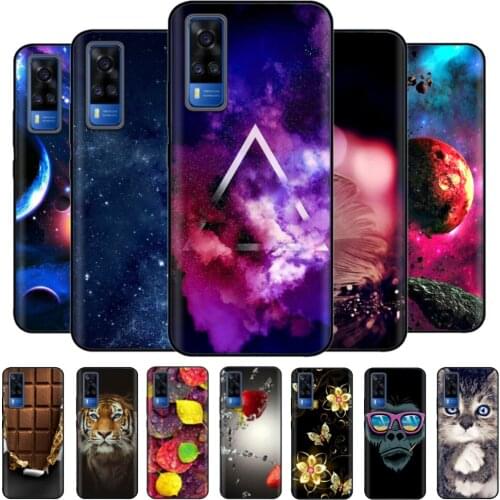 Case For VIVO Y31 V2036 Soft Silicone Protection Anti-knock TPU Phone Cover For VIVO Y31 2021 V2036 Bumper Coque Fundas Capa