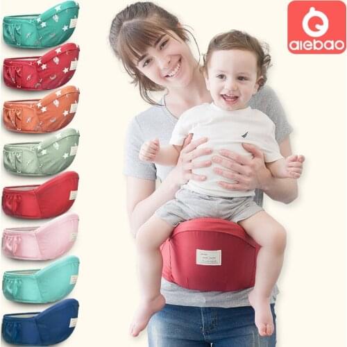 Baby Carrier Infant Ergonomic Hipseat Sling Kids waist stool horizontal front Facing holding Kangaroo for Baby Travel AEB11