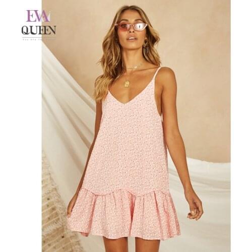 Evaqueen Sleeveless Summer Dresses
