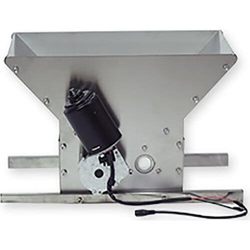 Can Crusher Electric Stainless Steel Electric Double Wheel Crusher Small Family Home-Brewed Wine Fruit Wine 24V