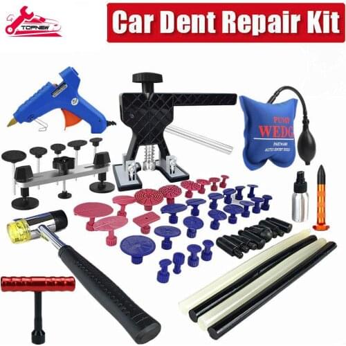 Auto Dent Puller Kit - Dent Remover Tools Paintless Dent Repair Kit Dent Lifter Puller for Car Ding Hail Dent Removal