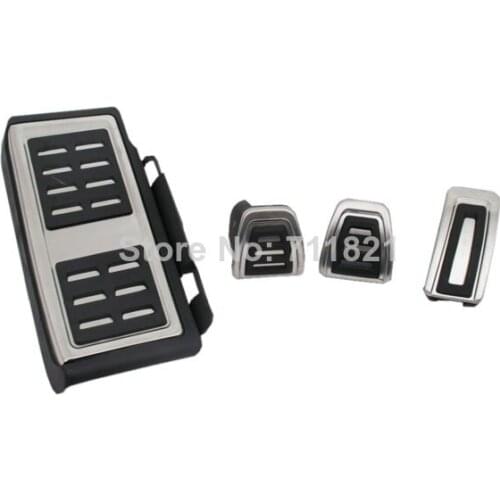 Stainless Steel Manual Pedal Set For Volkswagen For VW Golf MK7