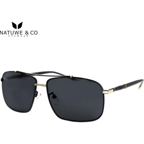 Natuwe&Co Polarized Sports Sunglasses Men Fashion Driving UV400 Glasses Women Mirror Eyewear