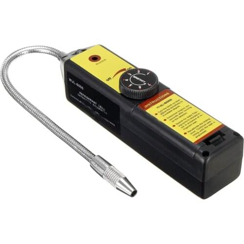 Portable Refrigerant Halogen Gas Leak Detector Freon Leak Detector Car Air Conditioner Leak Tester Car Diagnostic Tools