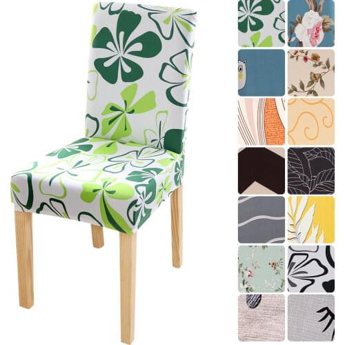 1/2/4/6pcs Dining Chair Cover Stretch Protector Seat Slipcover Elastic Washable Stretch High Back Slipcovers For Home Banquet