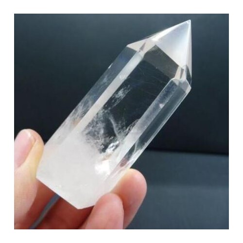30g Natural White QUARTZ Crystal Point Healing drop shipping