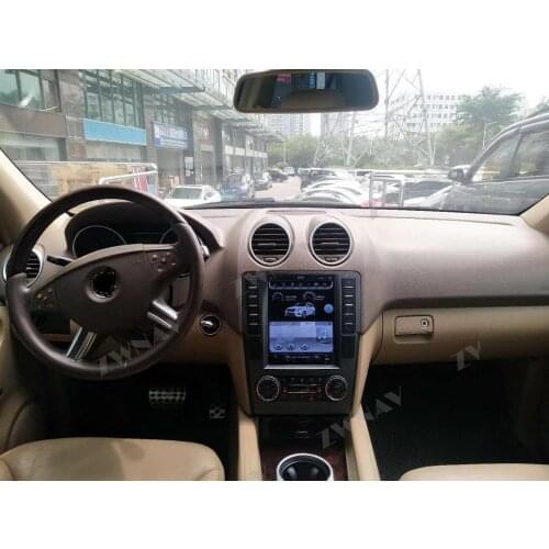 For Mercedes-Benz GL ML W164 X164 2005 - 2011 Android9.0 Tesla Vertical screen Car GPS Navigation Six core CPU PX6 Stereo GPS