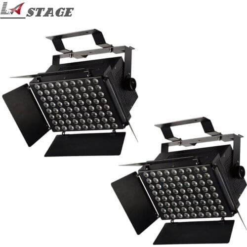 Free Shipping 2pcs/lot New Design Stage Lighting 72x3W RGBW Single Color 3W Led Wall Washer Light