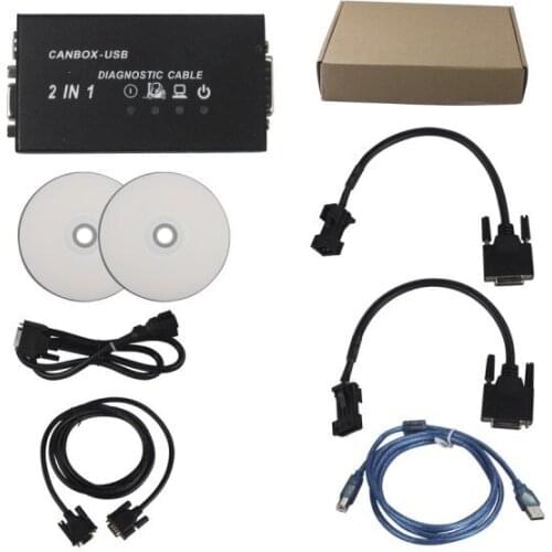 Best Quality Canbox 2 in 1 For Linde Canbox and Doctor Diagnostic Cable 2 in 1 2016 Version