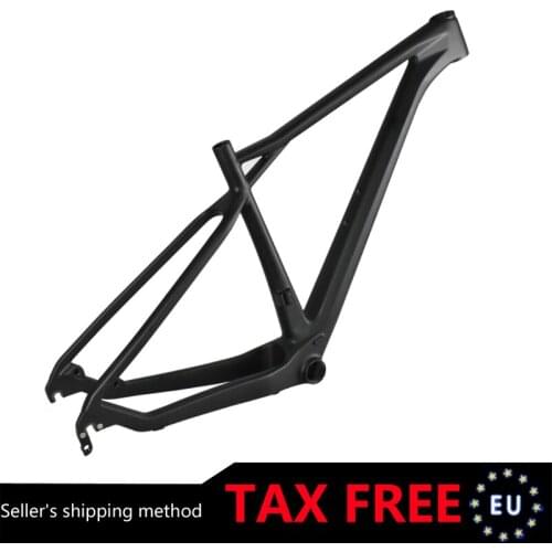 17.5/19 /21inch carbon fiber mountain bike Toray T700 Carbon Frame Carbon MTB Frame For 29inch Wheels BB92 Bike Bicycle Frame