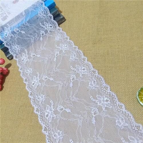 E1024 19.5cm wholesale elastic soft mesh nylon spandex lace decorative elastic underwear