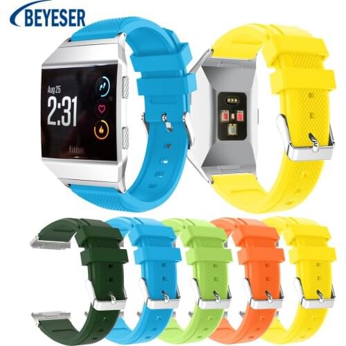 Original Fashion Smart Watchband For Fitbit ionic Strap Sport Tracker Silicone Band For Fitbit ionic Replacement Wrist Bracelet
