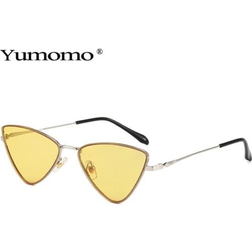 2021 Sexy Cat Eye Sunglasses Women Brand Design Triangle Sun Glasses Female Lens Shades for Ladies Eyewear UV400