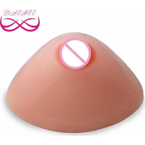 Triangle Shape 2200G/Pair Realistic Silicone Breast Form Tit Artificial Chest False Enhancers For Transgender Crossdresser