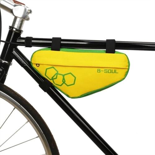 MTB Road Bike Cycling Triangle Bags Front Tube Frame Bag Mountain Bicycle Triangle Pouch Frame Holder Saddle Pannier Bag