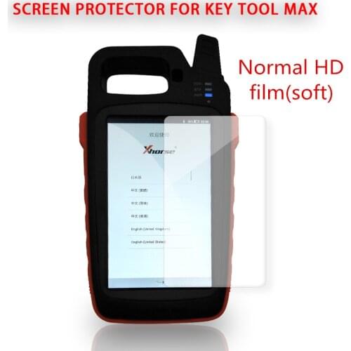 Screen Protector Full Cover Normal HD Soft Film for Xhorse VVDI Key Tool Max/Key Tool Plus Pad
