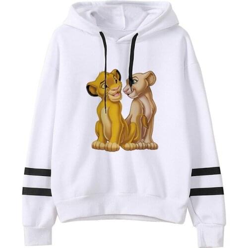 Hakuna Matata Women Oversize Hoodie Harajuku Cartoons The Lion King Winter Sweatshirt Casual Long Sleeve Hooded Tops Hoody 2021