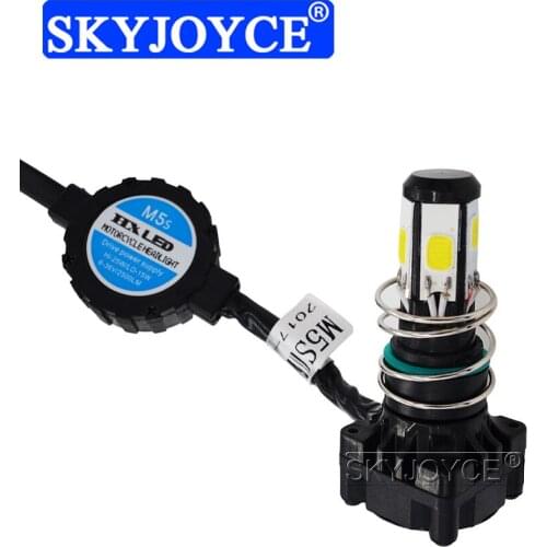 2021 NEW SKYJOYCE LED H4 Motorcycle Headlight Bulb 25W 2500LM White H4 Hi/lo Beam H6 BA20D M5S Motor Motorbike LED Headlamp Kit