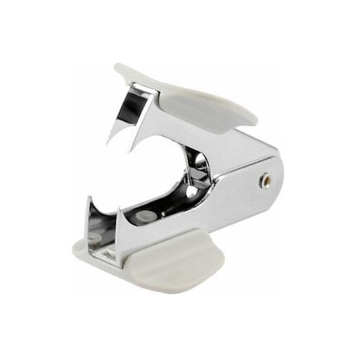 Steel Jaw Style Staples Remover Puller White for 24/6 26/6 Staple