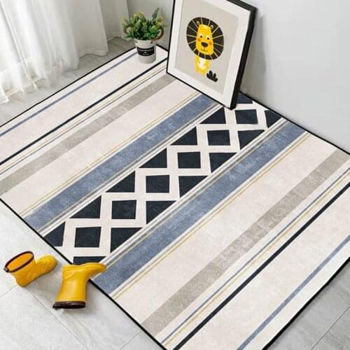 Hot Sale Modern 3d Japan-style Elegant Wood Floor Rug For Living Room Non-slip For Bedroom Room Carpet Parlor Living Antifouling