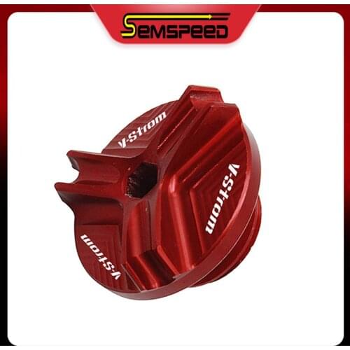 For SUZUKI DL250 DL650 V-Storm DL1000 DL 650/XT 1000/XT 1050/XT V-Storm 2020 SEMSPEED Motorcycle CNC Engine Oil Filler Cap