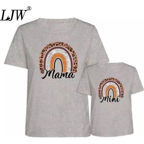 Одинаковы футболки для мамы и дочки LJW China At AliExpress