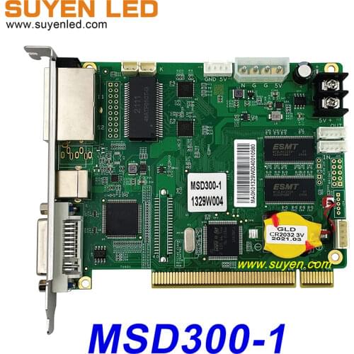 Best Price NovaStar 300 Full Color Synchronous LED Sender Sending Card MSD300