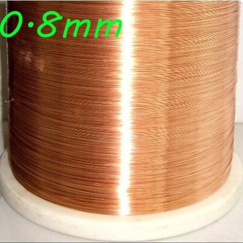 Cltgxdd 0.8mm QA-1-155 2UEW Polyurethane enameled Wire Copper wire 50 Meter