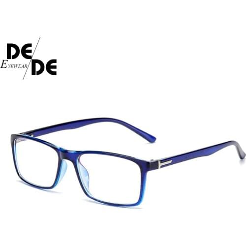 2019 New Retro Rectangle Glasses Frame Women Vintage Brand Black RedEyeglass Men Transparent Lens Eyewear Accessories