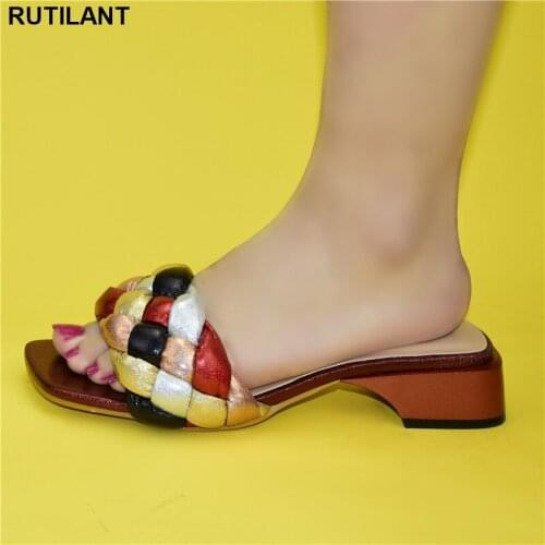 Latest Frican Women Wedding Shoes 2021 Fashion Women Italian Women Party Pumps Low Heels Open Toe Pumps Wedding Shoes Bride