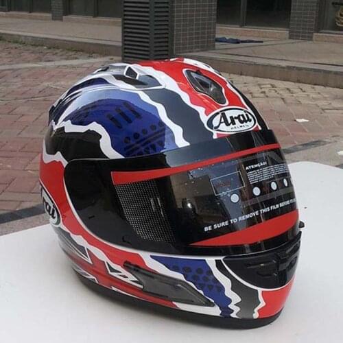 New women and men full face motorcycle helmet summer helmet all the year round racing cross country Doohan crash helmet