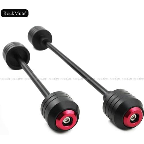 Front Rear Axle Fork Crash Sliders For SUZUKI DL 1000 V-STROM 2016-2017 Motorcycle Wheel Protector