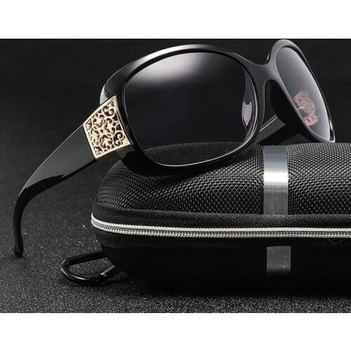 Oversized Sunglasses for Women Mirror Sun Glasses for Female Lady Fashion Brand Designer UV400 Black Frame Shades for Men