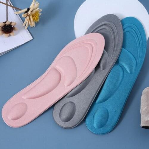 Unisex Sport Sponge Shoes Pad Soft High Heel Shoes Insoles Arch Support Orthotic Massage Pain Relief Insert Cushion Pads