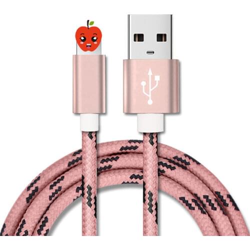 USB Phone Charge Data Cable For Apple Watch iPhone 12 11 Pro 6 7 8 Plus X XS XR Max SE iPad Fast Charging Nylon Wire Cord XEDAIN