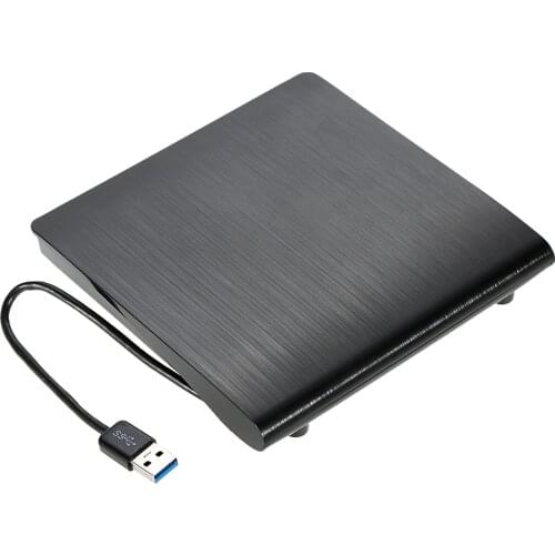 USB optical disk drive case Ultra Slim Portable USB 3.0 SATA 12.7mm External Optical Disk Drive Case Box for PC Laptop Notebook