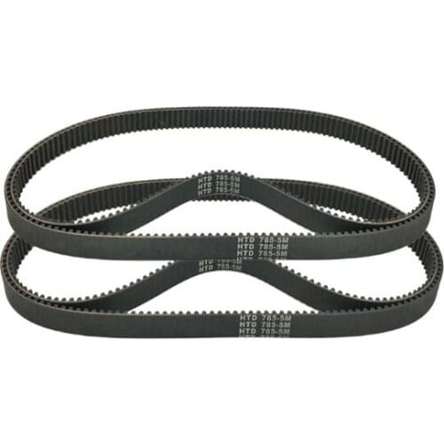 HTD760-5M HTD765-5M HTD770-5M HTD775-5M HTD780-5M HTD785-5M HTD790-5M HTD795-5M Rubber Timing Belt Black 1PC