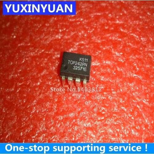 YUXINYUAN TOP242PN TOP242P TOP242 DIP-7 PMIC - AC-DC 1-10PCS