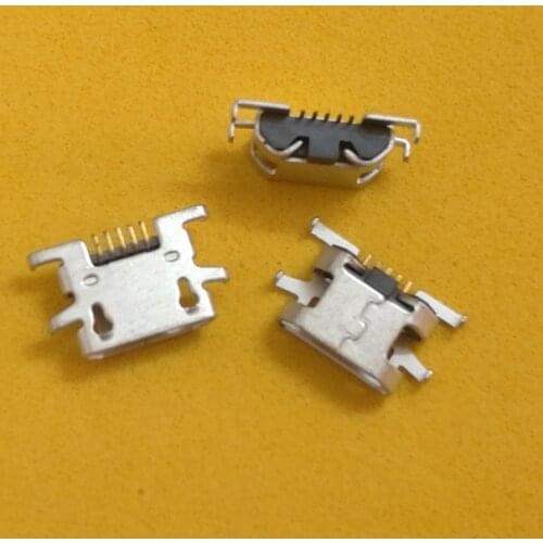 100pcs/lot Micro USB charger connector female Charging Port jack socket Connector plug 5pin for doogee x5 pro x5pro mobile