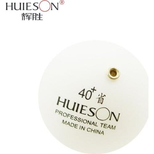 1x Huieson Professional Fixed Table Tennis Ball with Bronze Holes for Table Tennis Stroking Training Robot Spare Ping Pong Ball