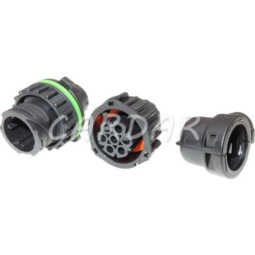 7 Pin 1718230 967650-1 965783-1 Sensor Connector Waterproof Electric Light Lamp Socket For Truck Car Oil Exploration Railway