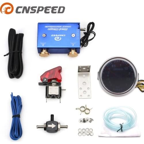 2" 52mm Universal Car LED 12V Turbo Boost Gauge PSI & BAR Pointer Digital Meter with Turbocharger Boost Electronic Controller