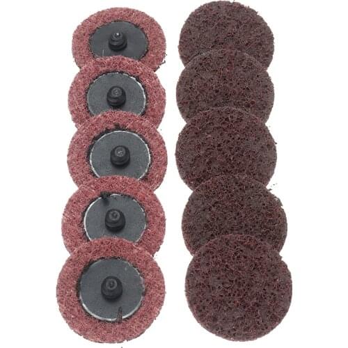 2 inch Quick Change Discs Surface Conditioning Discs Sanding Disc For Rust Remover Clean Grinding Wheels Polishing Sandpaper