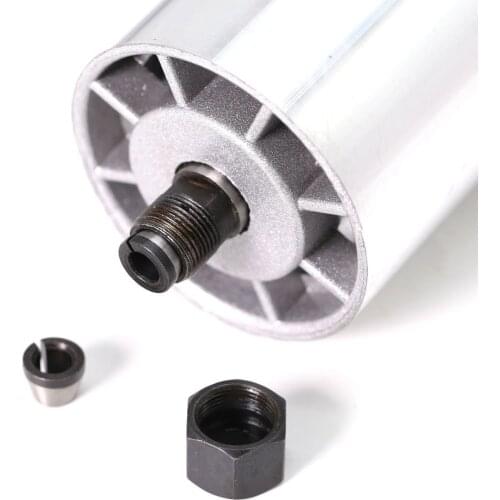 Router Bit Collet 6mm 6.35mm Mounting Nut Trimmer Collet Chuck 3pcs Per Set For Engraving Trimming Machine Accessories Replacing