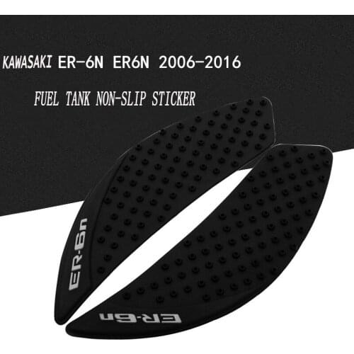 For Kawasaki ER6N ER-6N ER 6N 2006 2007-2012 2013 2014 2015 Motorcycle Sticker Anti slip Fuel Tank Pad 3M Side Gas Knee Grip