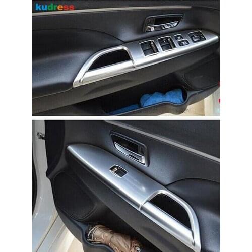 For Peugeot 4008 2012 2013 2014 2015 2016 2017 ABS Matte Inner Window Lift Switch Panel Cover Trim Car Interior Accessories LHD
