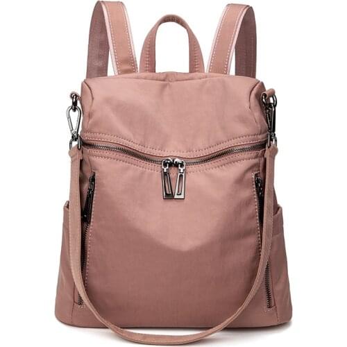 Oil Wax Genuine Leather Women Backpack Shoulder Bags Cowhide School Daypack Fashion Retro Female Rucksack Knapsack 2021 C1763