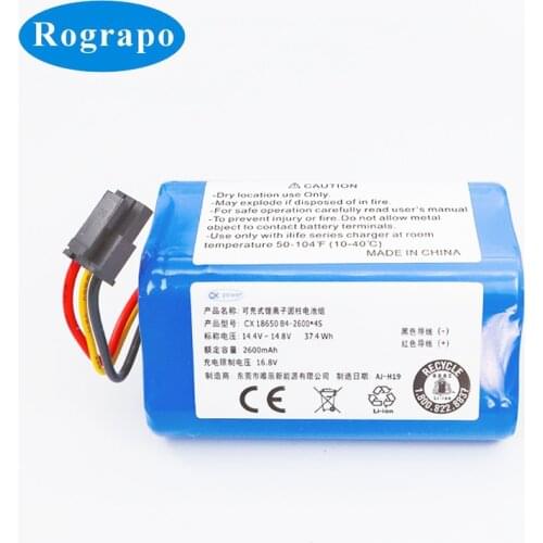 New 14.4V 2600mAh Replacement Battery For Haier TAB-T330B-T HB-X510R TAB-T525H Accumulator Batterie 3-wire Plug