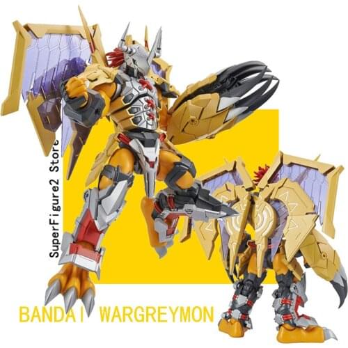 Original B A N D A I War-Greymon action assembly Building Model Kit toy